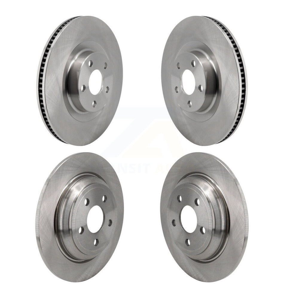 Front Rear Disc Brake Rotors Kit For 2022-2023 Ford Maverick K8-102478