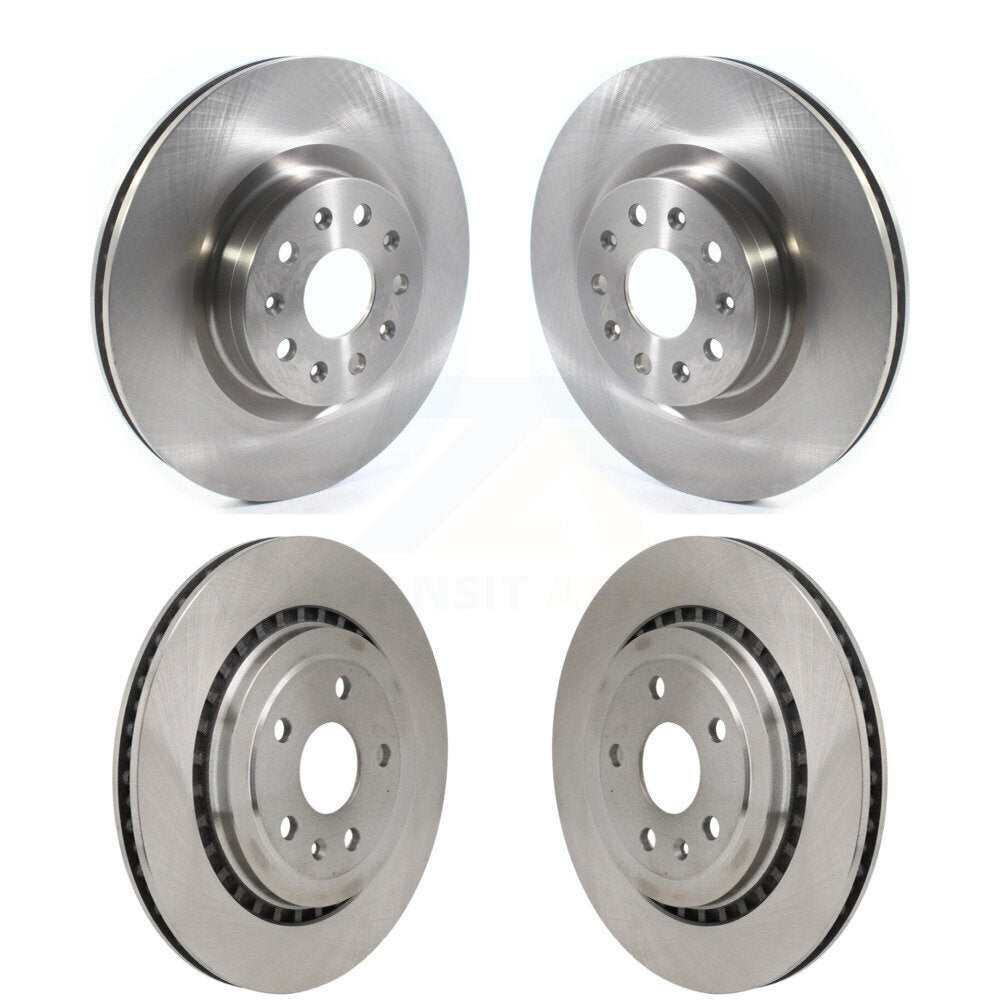 Front Rear Disc Brake Rotors Kit For Chevrolet Camaro K8-102484