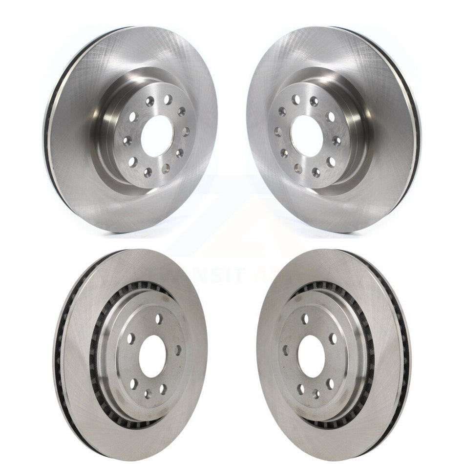 Front Rear Disc Brake Rotors Kit For Chevrolet Camaro K8-102484