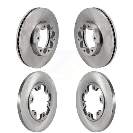 Front Rear Disc Brake Rotors Kit For Ford Transit-250 Transit-350 Transit-150 HD K8-102489