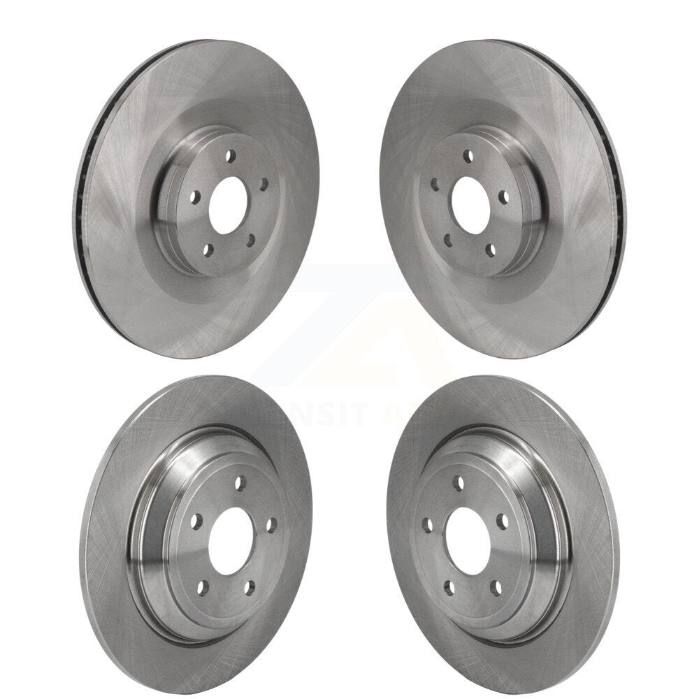 Front Rear Disc Brake Rotors Kit For 2016-2018 Ford Focus RS K8-102490