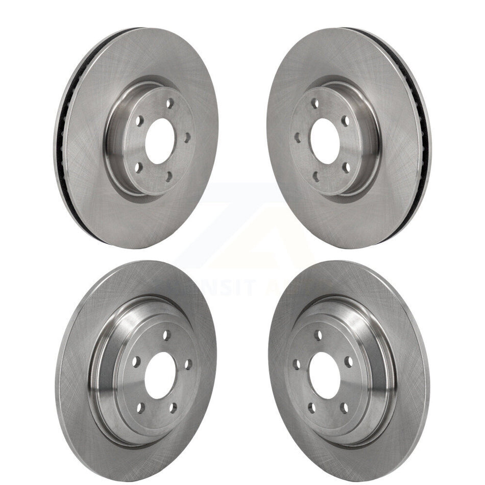 Front Rear Disc Brake Rotors Kit For Ford Escape Bronco Sport Lincoln Corsair K8-102491