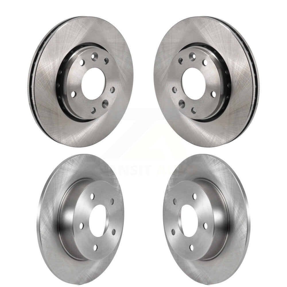 Front Rear Disc Brake Rotors Kit For 2021-2023 Nissan Kicks SV SR K8-102492