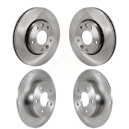 Front Rear Disc Brake Rotors Kit For 2021-2023 Nissan Kicks SV SR K8-102492