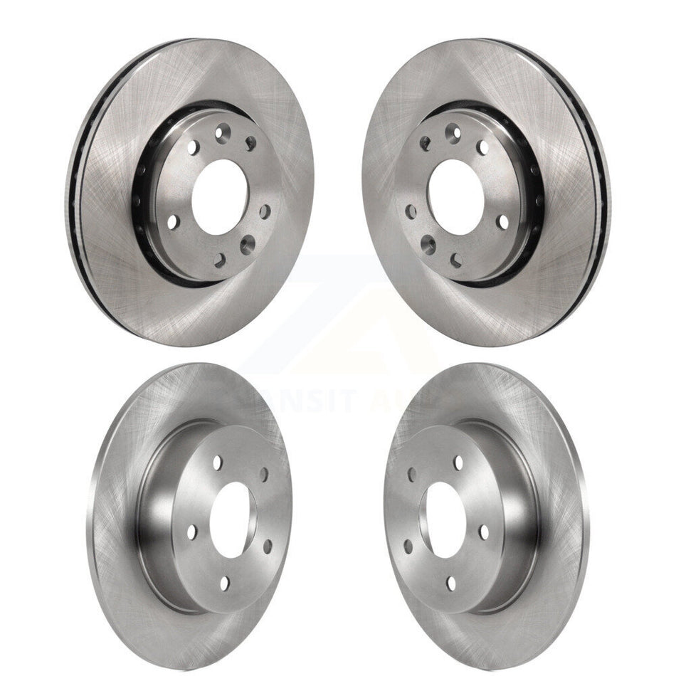 Front Rear Disc Brake Rotors Kit For 2021-2023 Nissan Kicks SV SR K8-102492