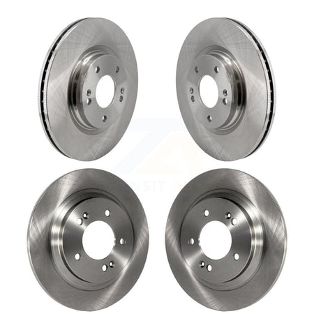 Front Rear Disc Brake Rotors Kit For Hyundai Kona Sonata Kia Niro EV K5 K8-102493