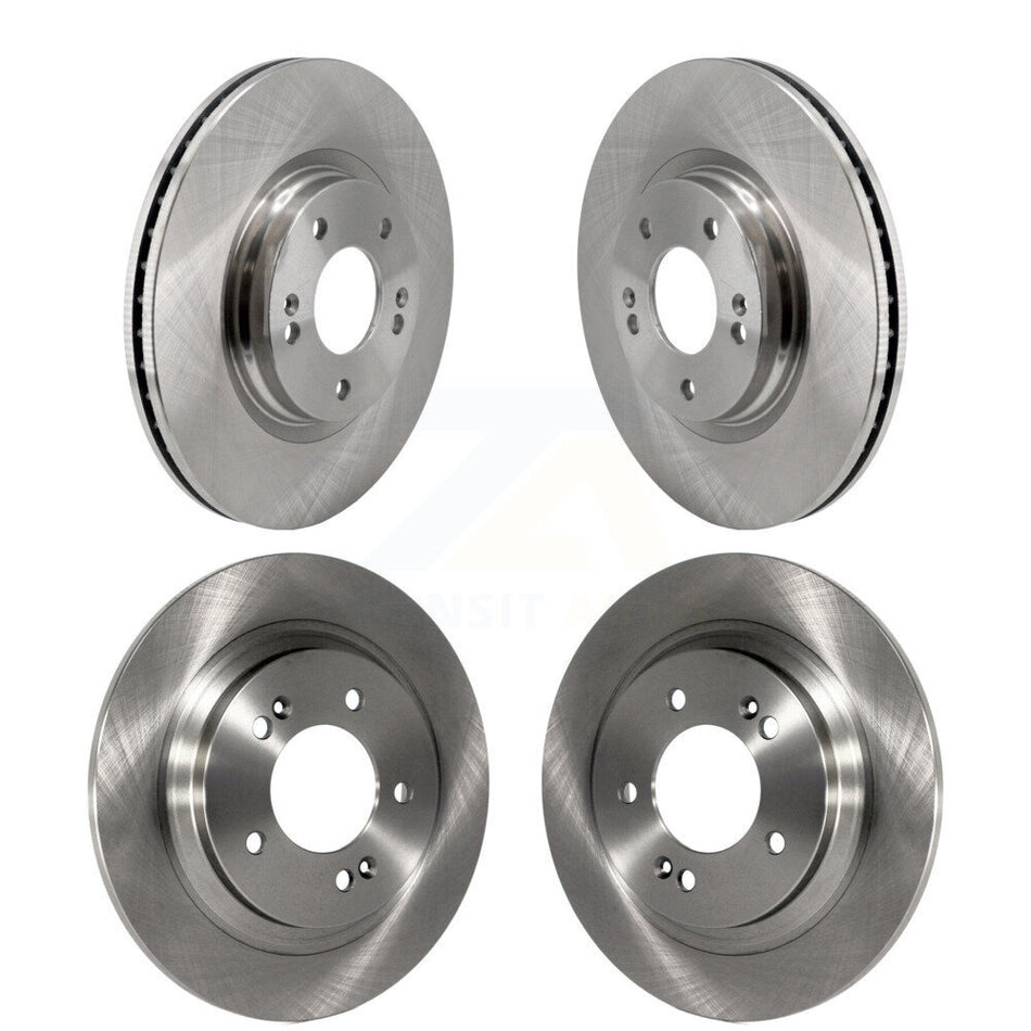 Front Rear Disc Brake Rotors Kit For Hyundai Kona Sonata Kia Niro EV K5 K8-102493