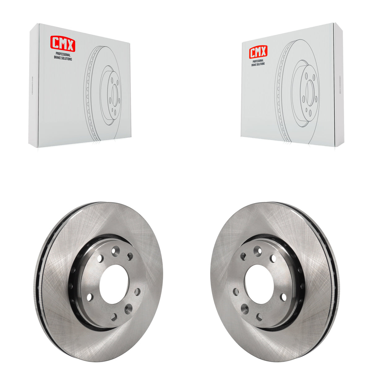 Front Disc Brake Rotors Pair For Nissan Kicks Sentra K8-102495