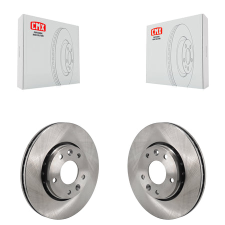 Front Disc Brake Rotors Pair For Nissan Kicks Sentra K8-102495