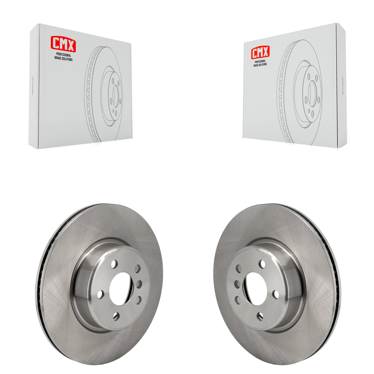 Front Disc Brake Rotor Pair For BMW X3 330i xDrive X4 330e Toyota GR Supra Z4 430i 230i GT K8-102496