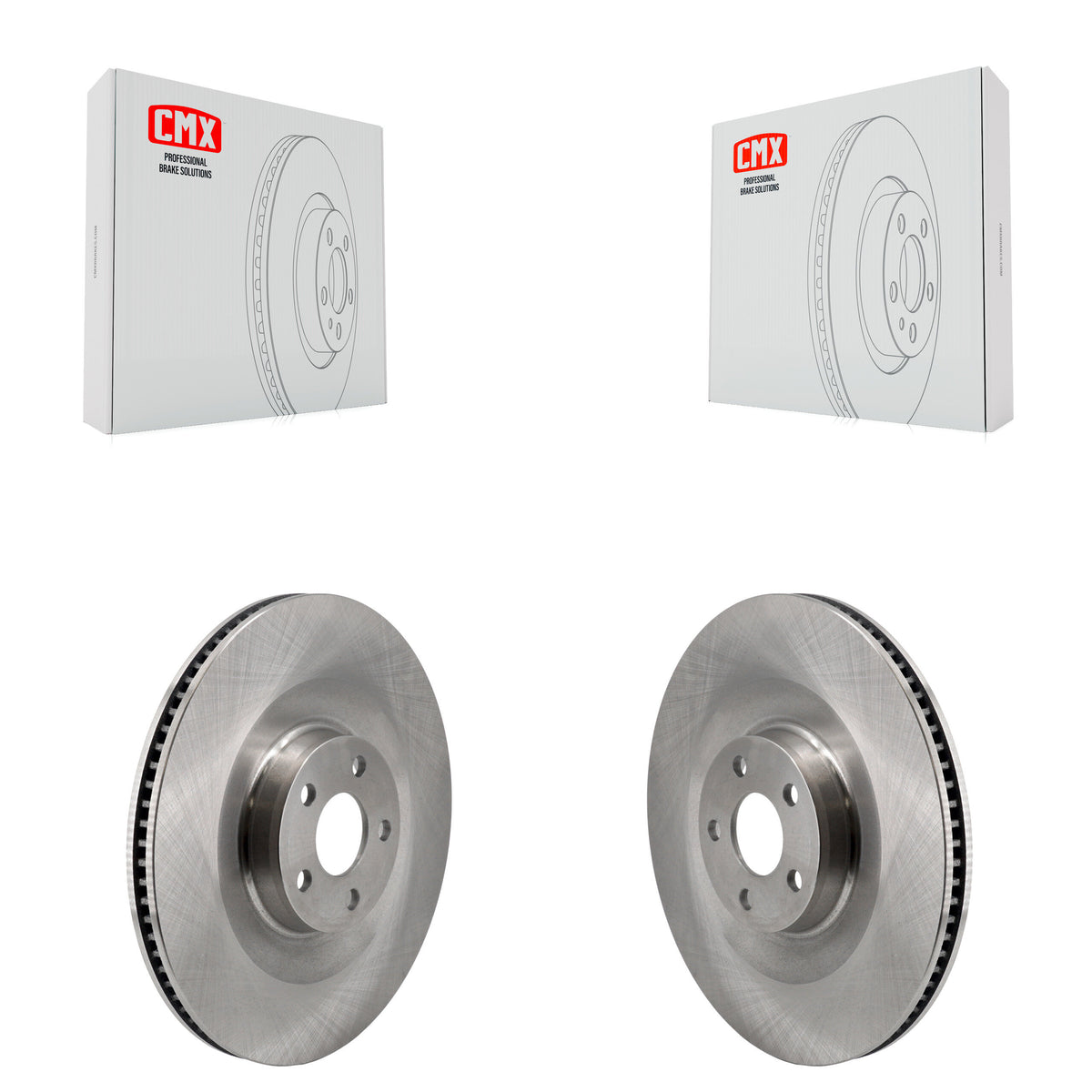 Front Disc Brake Rotors Pair For Ford Mustang Mach-E K8-102499