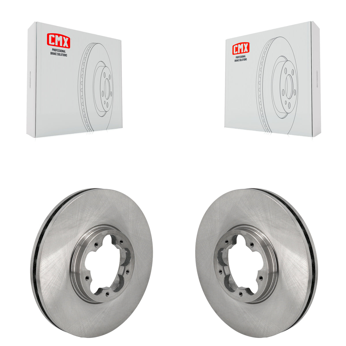 Front Disc Brake Rotors Pair For Ford Transit-250 Transit-150 Transit-350 E-Transit HD K8-102503