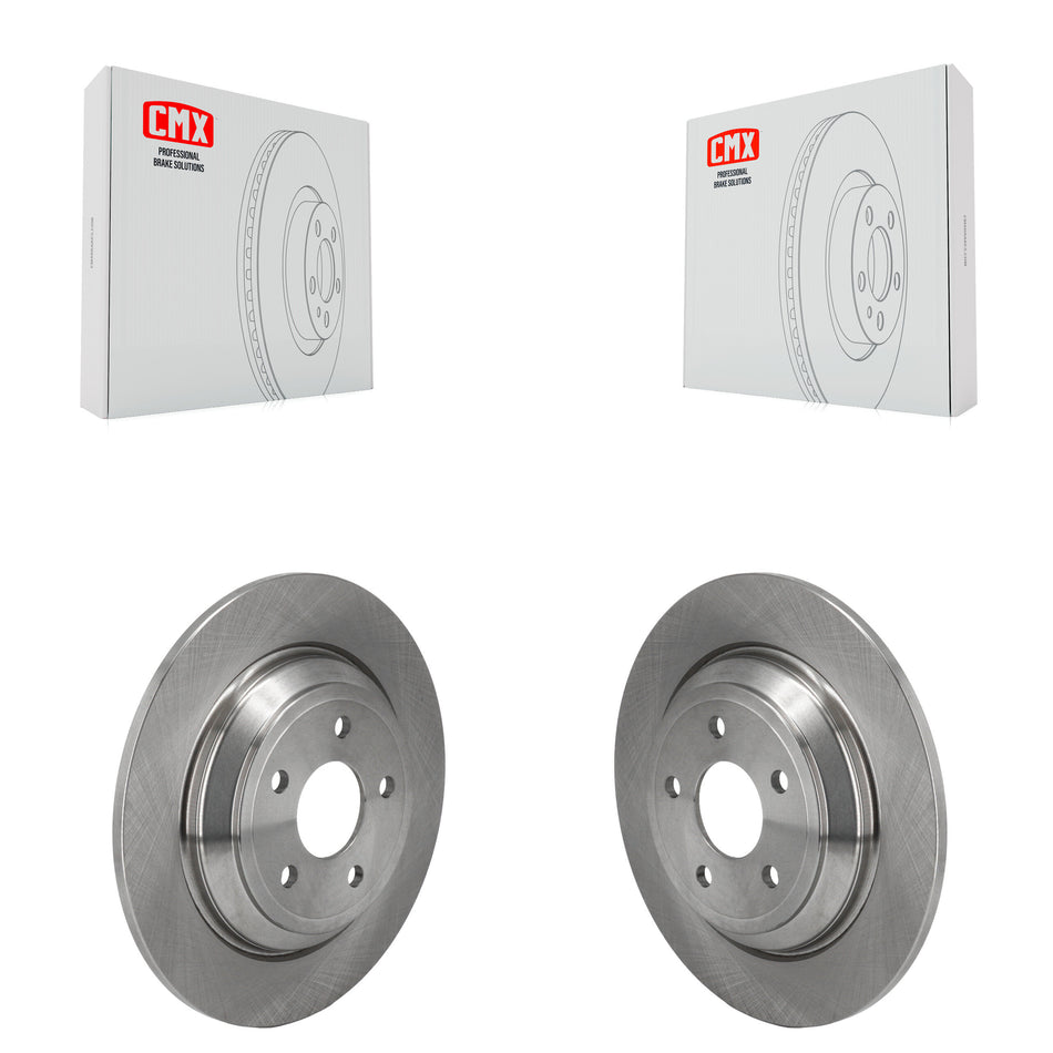 Rear Disc Brake Rotors Pair For Ford Escape Bronco Sport Focus Lincoln Corsair K8-102507