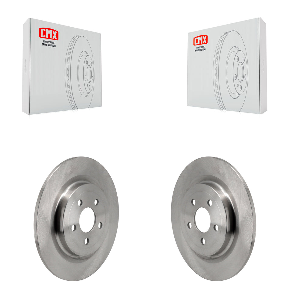 Rear Disc Brake Rotors Pair For 2021-2023 Ford Mustang Mach-E K8-102508