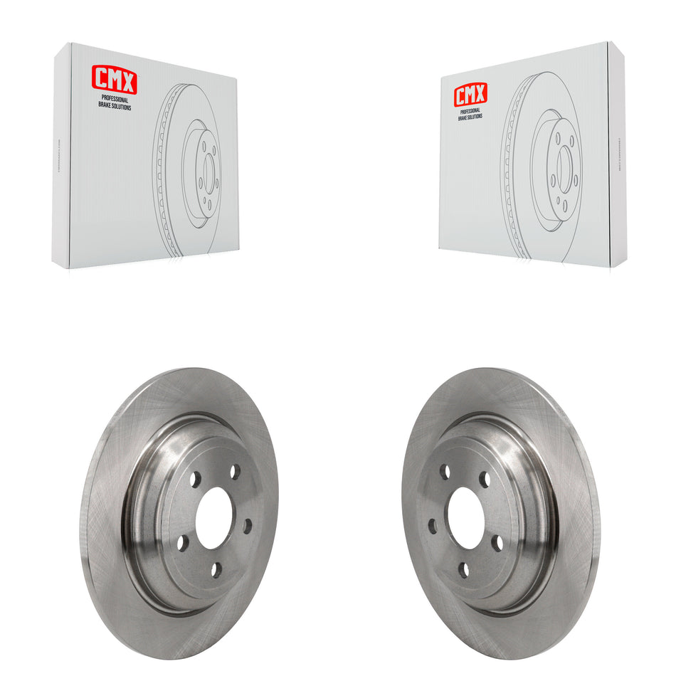 Rear Disc Brake Rotors Pair For 2022-2023 Ford Maverick K8-102509
