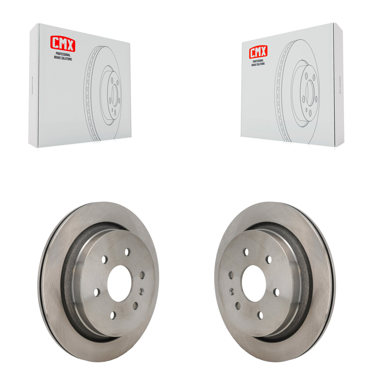 Rear Disc Brake Rotors Pair For Cadillac XTS K8-102510
