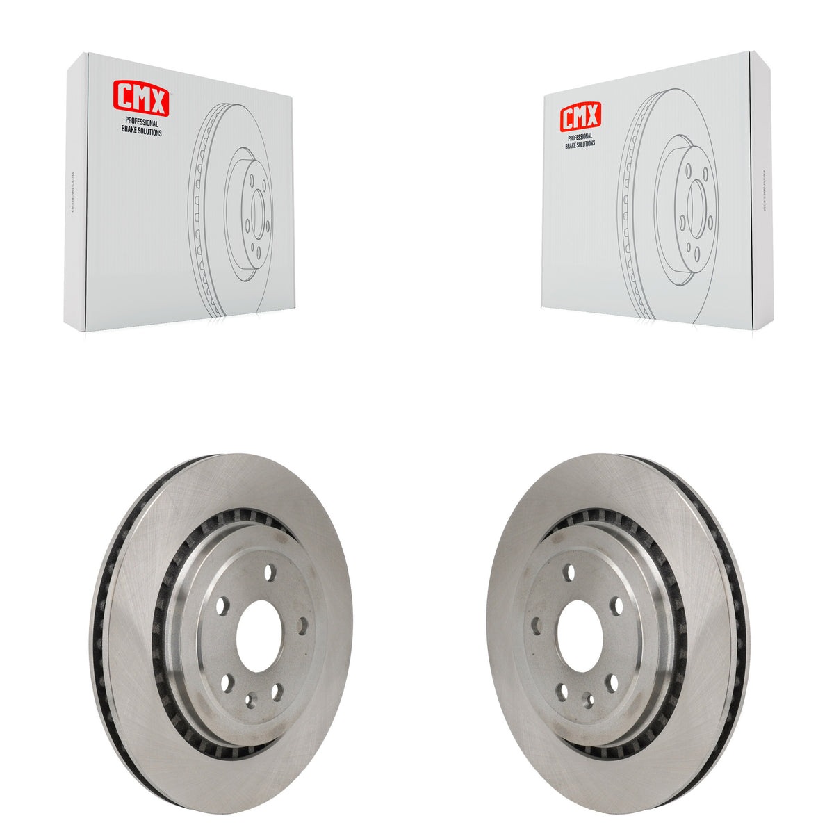 Rear Disc Brake Rotors Pair For Chevrolet Camaro Cadillac ATS K8-102511