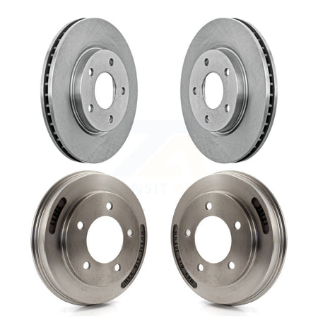 Front Rear Disc Brake Rotors Drums Kit For Mitsubishi Lancer K8-102512