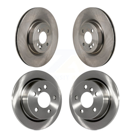 Front Rear Brake Rotors Kit For 2015 Mini Cooper 2.0L 1.5L With 316mm Diameter Rotor K8-102526