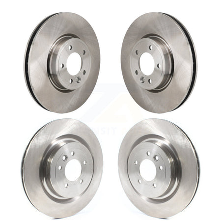 Front Rear Disc Brake Rotor Kit For Land Rover Range Sport With 350mm Diameter K8-102534