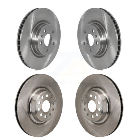 Front Rear Disc Brake Rotors Kit For Tesla S K8-102535