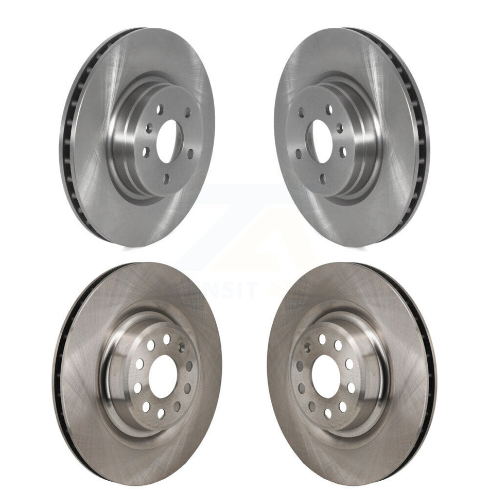 Front Rear Disc Brake Rotors Kit For Tesla S K8-102535