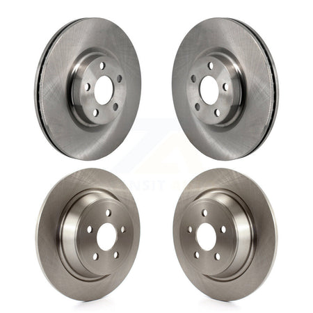 Front Rear Disc Brake Rotors Kit For 2017-2020 Lincoln MKZ 2.0L K8-102537