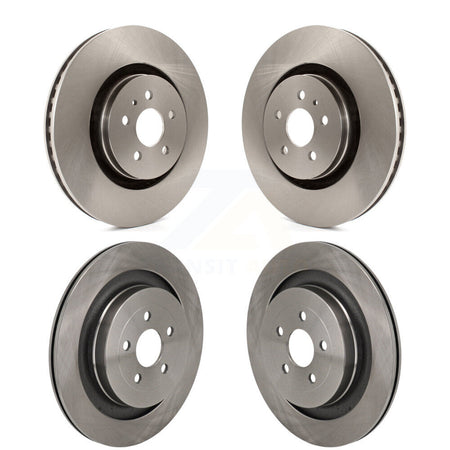 Front Rear Disc Brake Rotors Kit For Ford Edge Lincoln Nautilus K8-102538