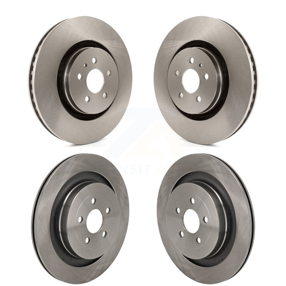 Front Rear Disc Brake Rotors Kit For Ford Edge Lincoln Nautilus K8-102538