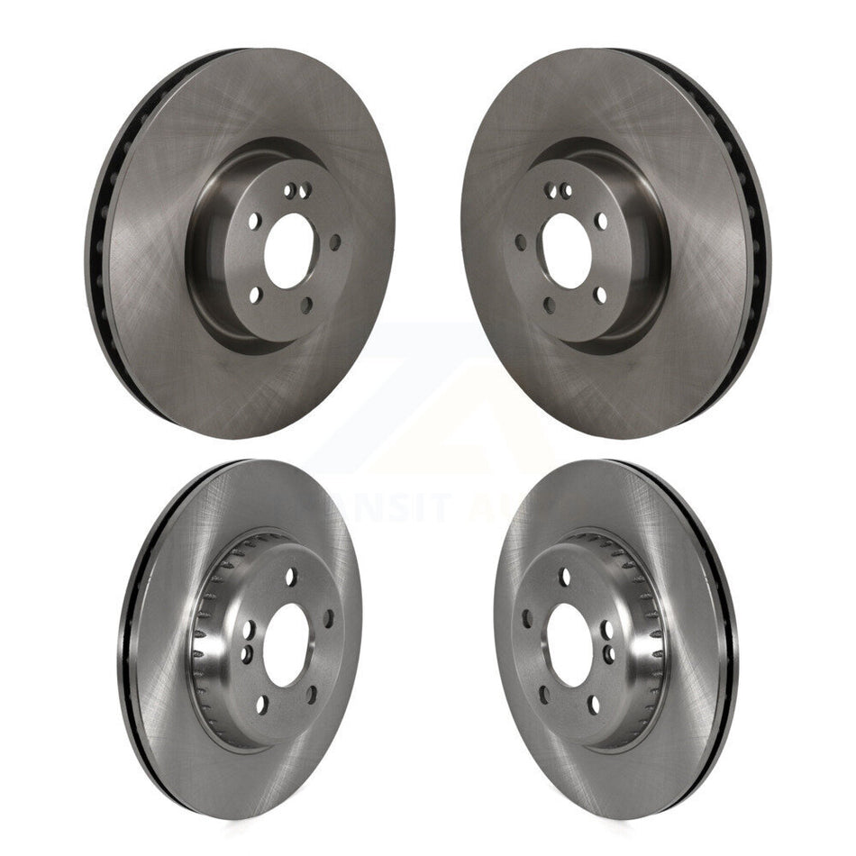 Front Rear Disc Brake Rotors Kit For Mercedes-Benz E300 E350 K8-102541