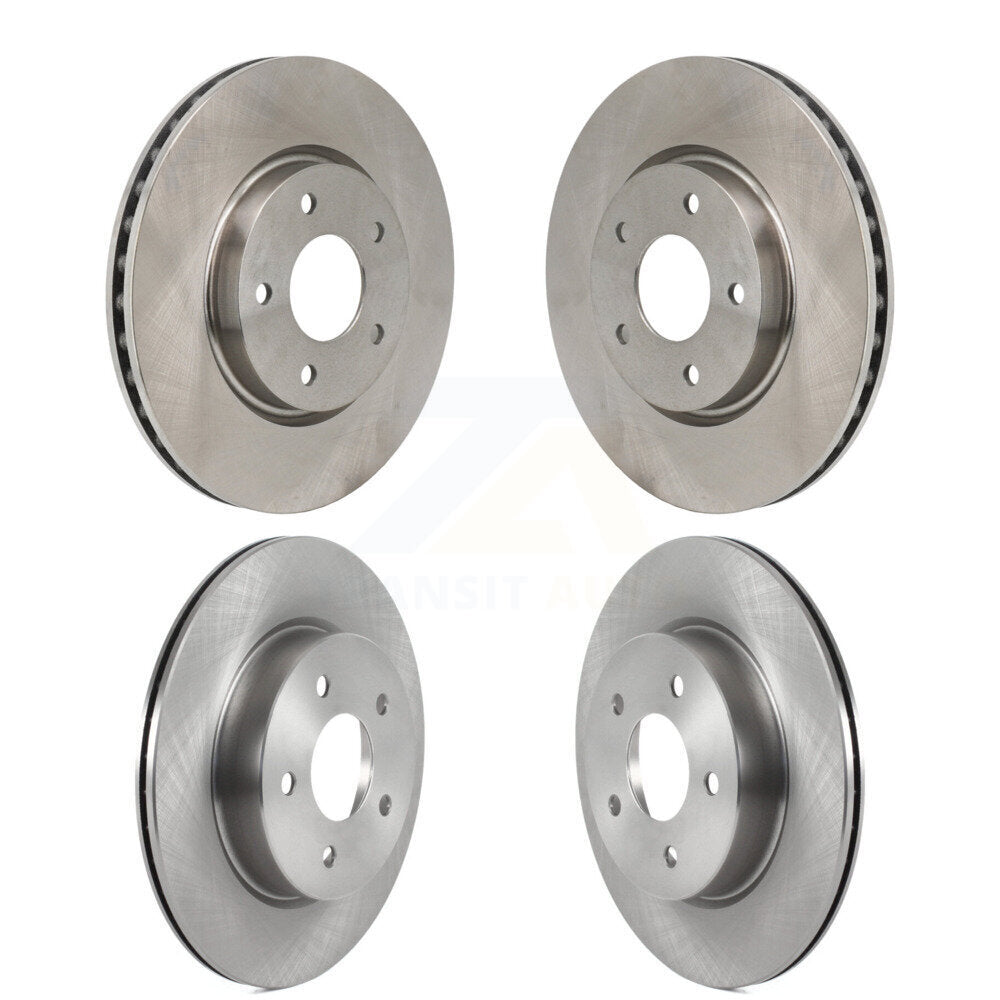 Front Rear Disc Brake Rotors Kit For Nissan Rogue K8-102543