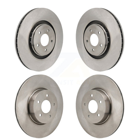 Front Rear Brake Rotors Kit For Mitsubishi Outlander Nissan Pathfinder INFINITI QX60 ARIYA K8-102547