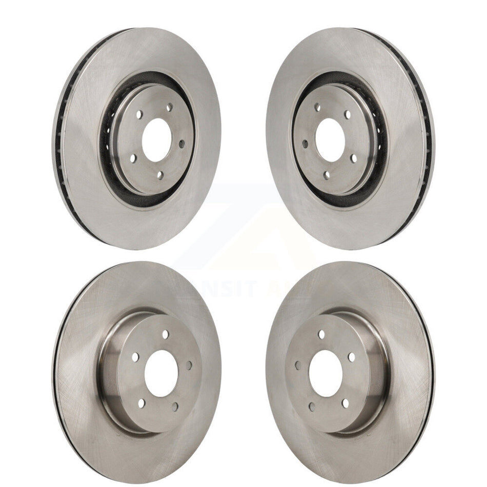 Front Rear Brake Rotors Kit For Mitsubishi Outlander Nissan Pathfinder INFINITI QX60 ARIYA K8-102547