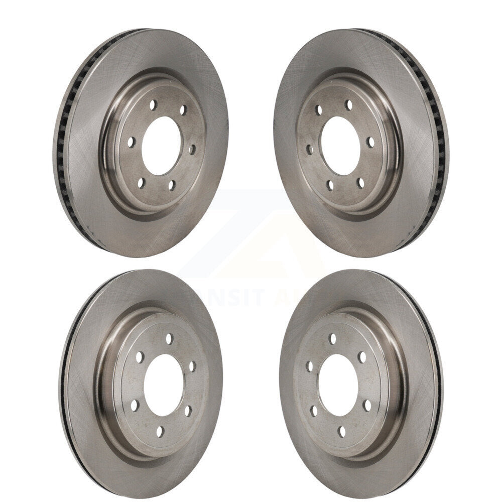 Front Rear Disc Brake Rotors Kit For Ford F-150 Expedition Lincoln Navigator K8-102552