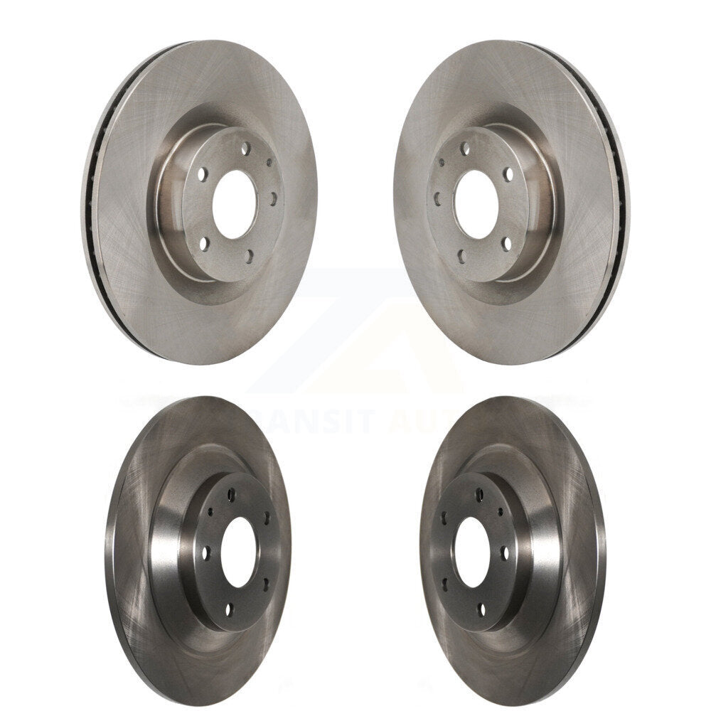 Front Rear Disc Brake Rotors Kit For 2022-2023 Mazda MX-30 EV K8-102555