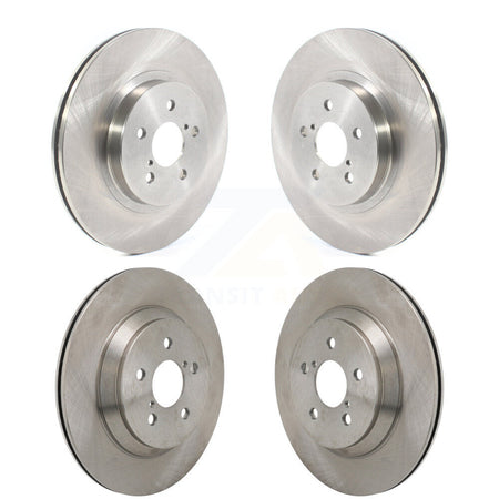 Front Rear Disc Brake Rotor Kit For 2021-2023 Subaru Crosstrek With Electric Parking K8-102556