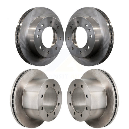 Front Rear Disc Brake Rotors Kit For 2020-2024 GMC Sierra 3500 HD Chevrolet Silverado K8-102558