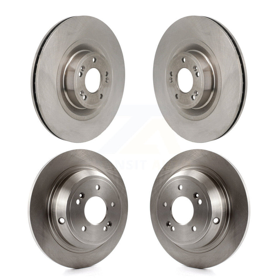 Front Rear Disc Brake Rotors Kit For Hyundai Genesis G80 5.0L K8-102559