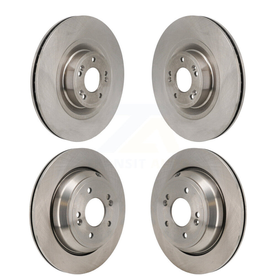 Front Rear Disc Brake Rotors Kit For Hyundai Equus Kia K900 K8-102560