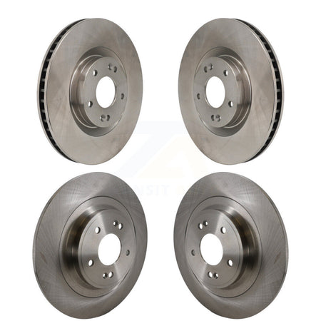 Front Rear Disc Brake Rotors Kit For Hyundai Santa Cruz Fe Kia Sorento K8-102563