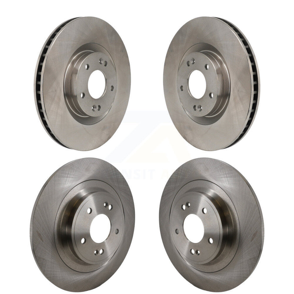 Front Rear Disc Brake Rotors Kit For Hyundai Santa Cruz Fe Kia Sorento K8-102563