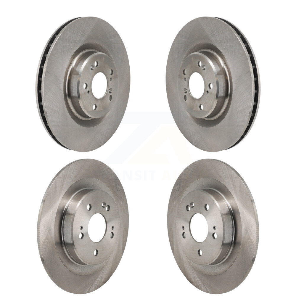 Front Rear Disc Brake Rotors Kit For 2021-2023 Acura TLX 3.0L K8-102566