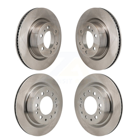Front Rear Disc Brake Rotors Kit For Toyota Tundra Sequoia Lexus LX600 K8-102569