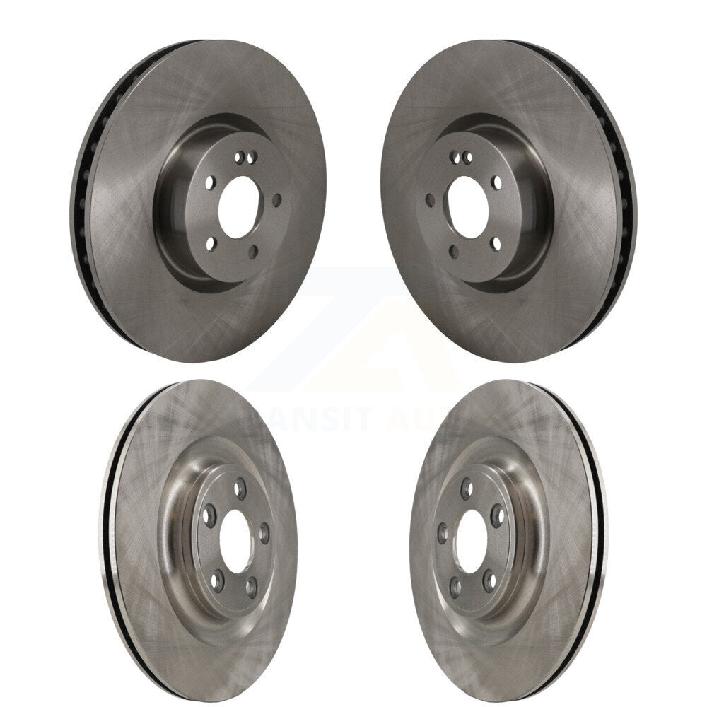 Front Rear Disc Brake Rotors Kit For Mercedes-Benz E450 E400 E53 AMG CLS450 E43 K8-102573