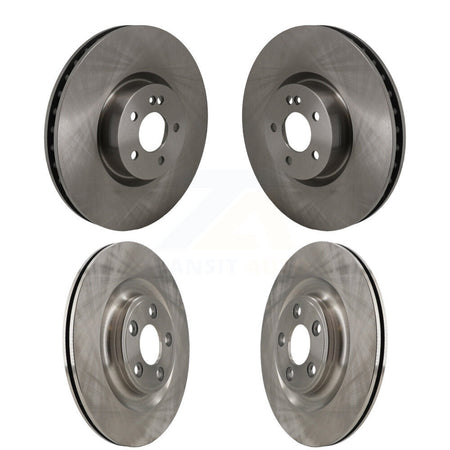 Front Rear Disc Brake Rotors Kit For Mercedes-Benz E450 E400 E53 AMG CLS450 E43 K8-102573