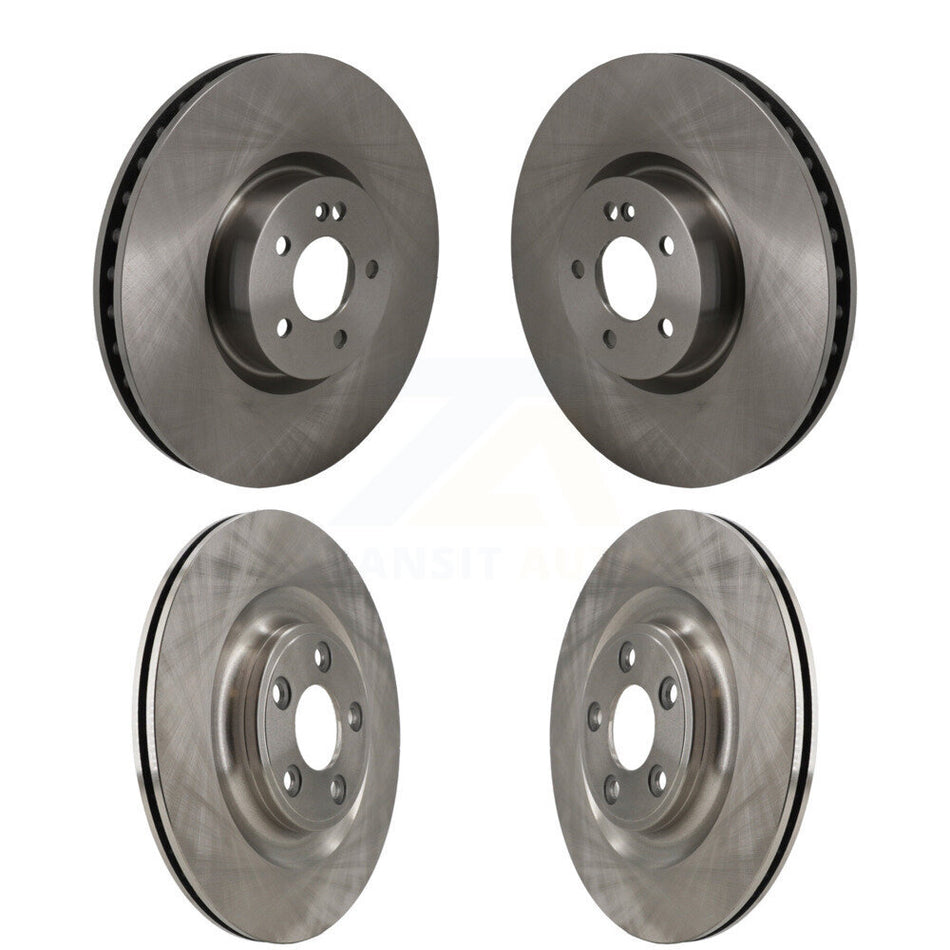 Front Rear Disc Brake Rotors Kit For Mercedes-Benz E450 E400 E53 AMG CLS450 E43 K8-102573