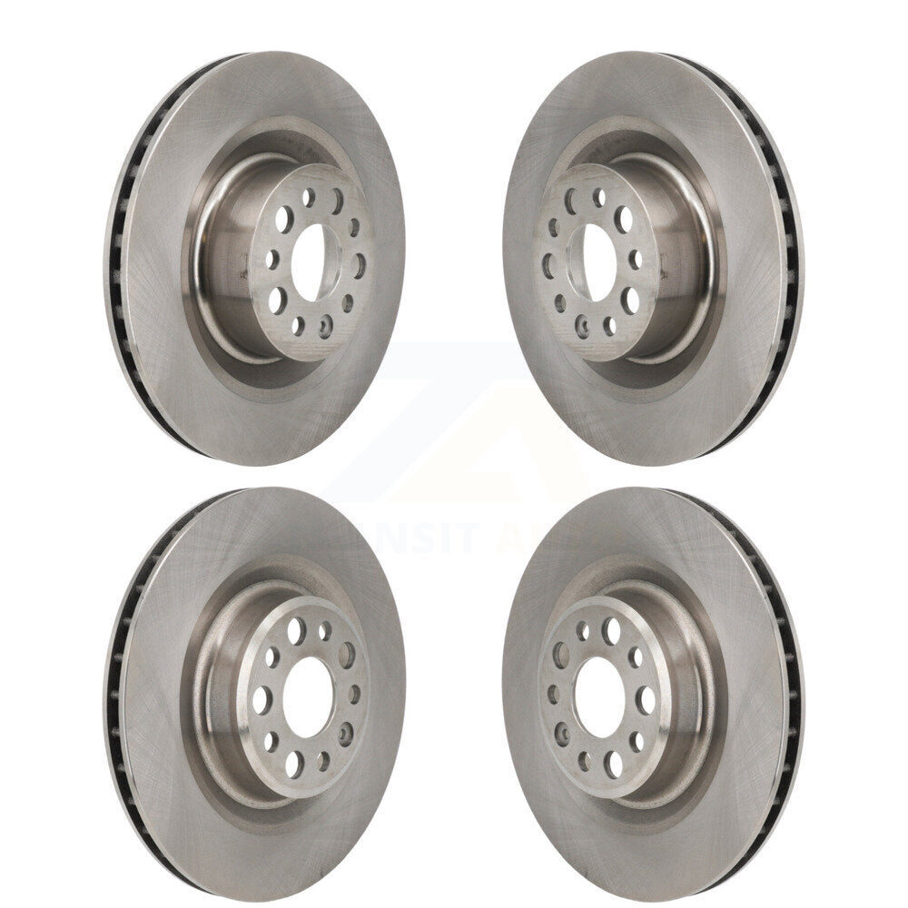 Front Rear Disc Brake Rotors Kit For Tesla S K8-102579