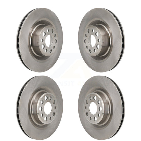 Front Rear Disc Brake Rotors Kit For Tesla S K8-102579