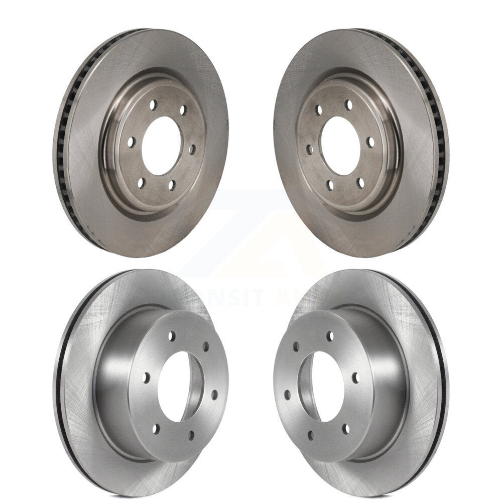 Front Rear Disc Brake Rotors Kit For 2022-2024 Ford Bronco 3.0L K8-102581