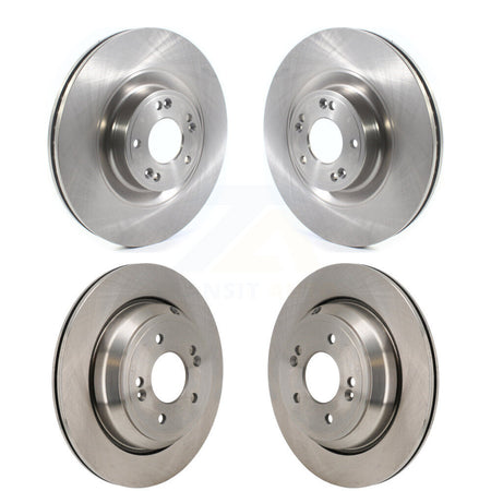 Front Rear Disc Brake Rotors Kit For 2011 Hyundai Equus K8-102583